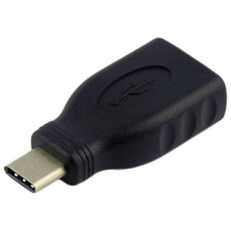 aisens A108-0323 changeur de genre de câble USB-C USB-A Black