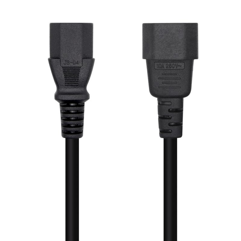 aisens Aisens Câble d'alimentation C13 vers C14 Femelle Mâle 3m Black