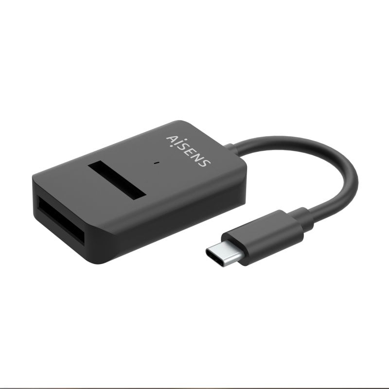 aisens Boîtier SSD externe AISENS ASUC-M2D011-BK M.2 SATA NVMe USB-C 10 Gbit s, Black
