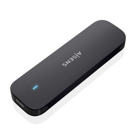 aisens Boîtier externe AISENS ASM2-024B M.2 NVMe en aluminium Black USB 3.2 Gen2 Plug and Play