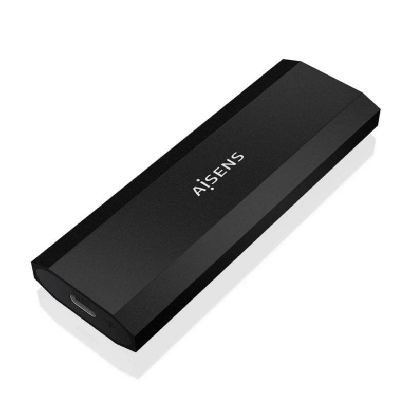 aisens Caja Externa Aisens ASM2-028B NVMe USB 3.2 Gen2, Aluminium Black