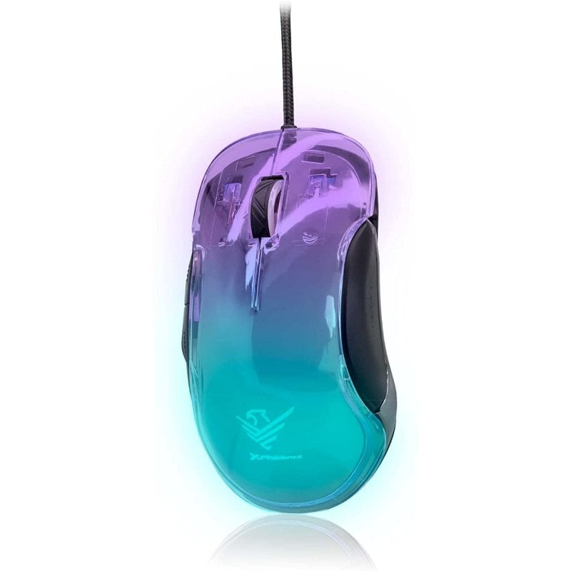 Phoenix Souris de jeu Phoenix Banshee RVB 10 000 DPI transparente
