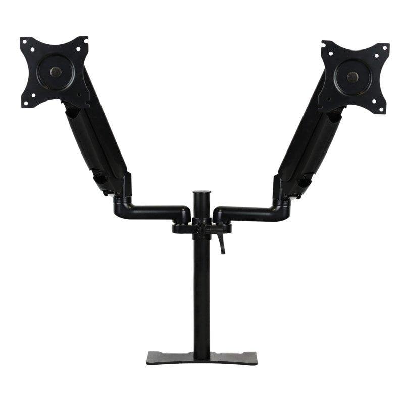 Phoenix Brazo Articulé Support Double Moniteur Bureau 24 à 27 VESA 75x75 à 100x100 Max 15Kg