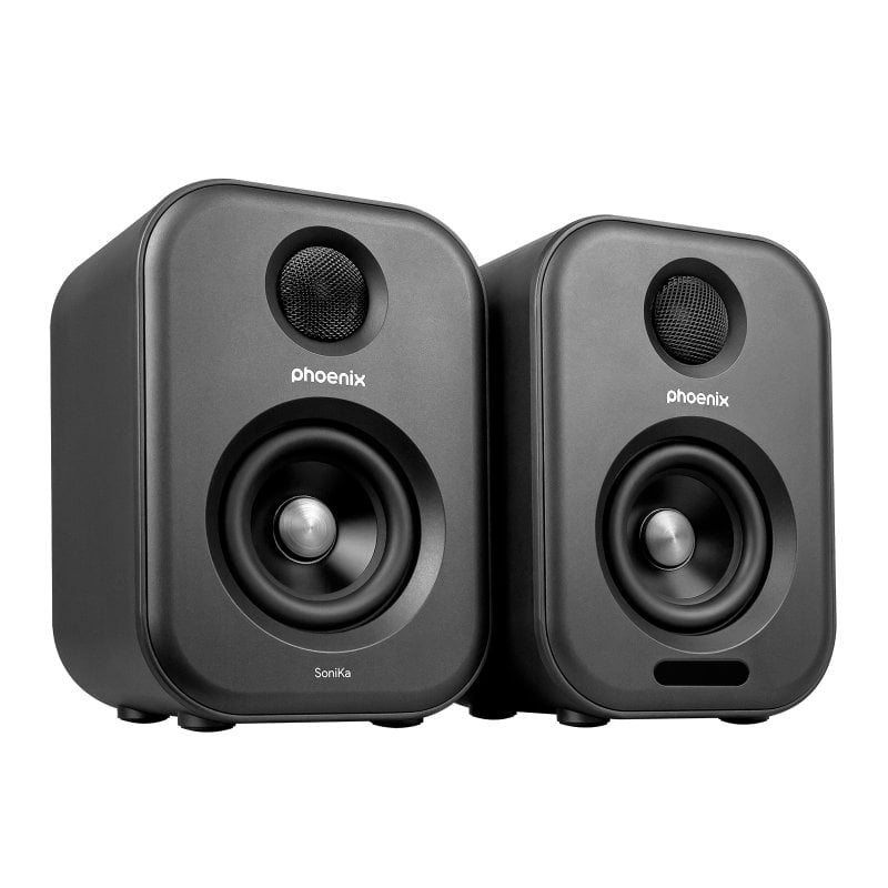 Phoenix Phoenix Sonika Enceintes Studio Bluetooth Actives 50W RMS Black
