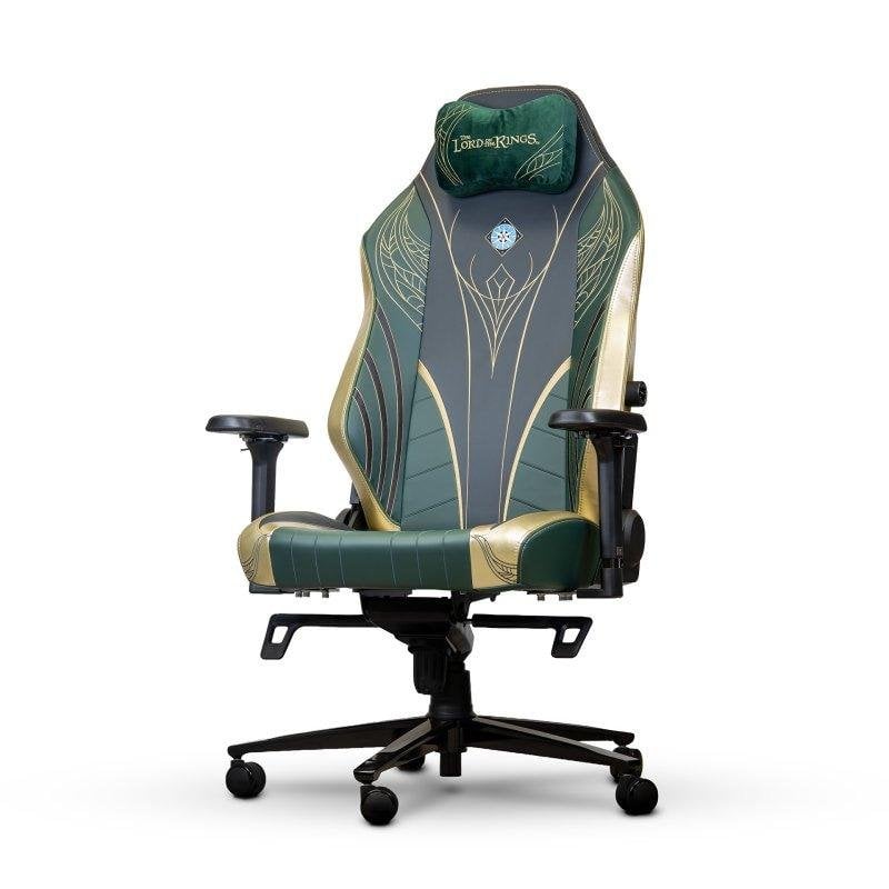 Phoenix Chaise Gaming Phoenix Monarch LOTR Rivendell XL cuir nappa velours