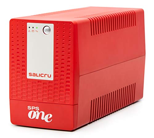 SALICRU Onduleur SPS 1100 One IEC Line-Interactive 1100VA USB 6prises IEC Protection Surcharge Garantie 3 Ans 662AF000016