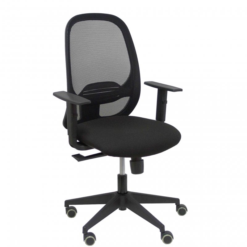 piqueras-y-crespo Piqueras y Crespo Cilanco Chaise en maille Bali Assise Bras réglable Black