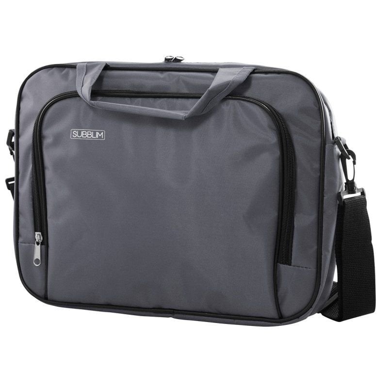 subblim Oxford Porte-documents pour ordinateur portable jusqu'à 12,5 Grey