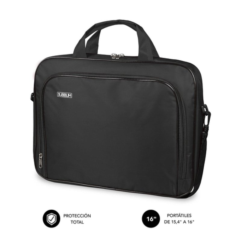 subblim Oxford Porte-documents pour ordinateur portable jusqu'à 16 Black