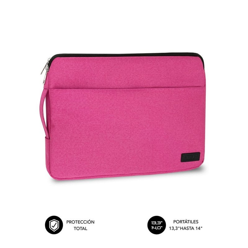 subblim Housse Subblim Urban Rose pour ordinateurs portables jusqu'à 14