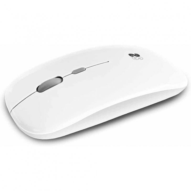 subblim Souris optique sans fil double plate Subblim 1600DPI blanche
