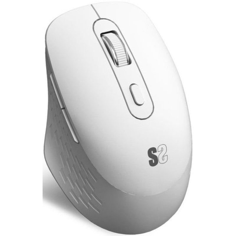 subblim Souris ergonomique sans fil Subblim Curve Ergo Dual, blanche