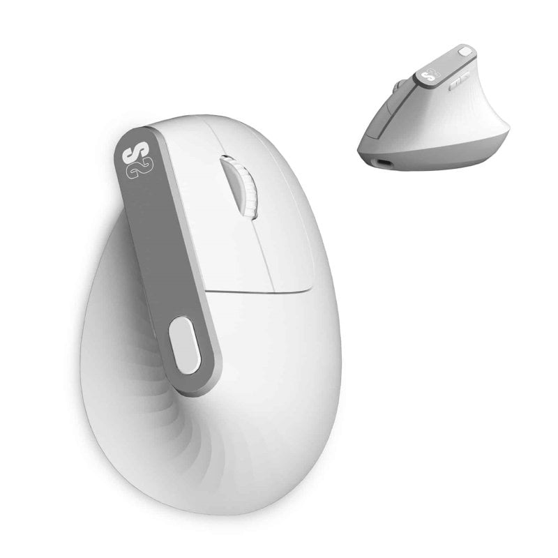 subblim Souris sans fil SUBBLIM 4000 DPI verticale ergonomique Bluetooth double mode