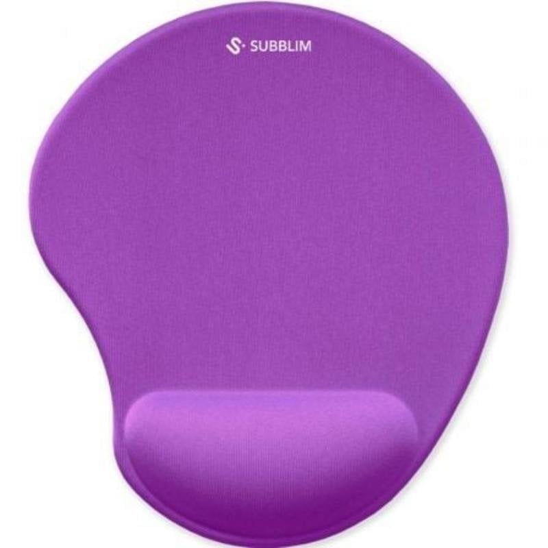 subblim Tapis de souris Subblim SUBMP-04E052 Ergo NeoGel support poignet refroidissant Purple