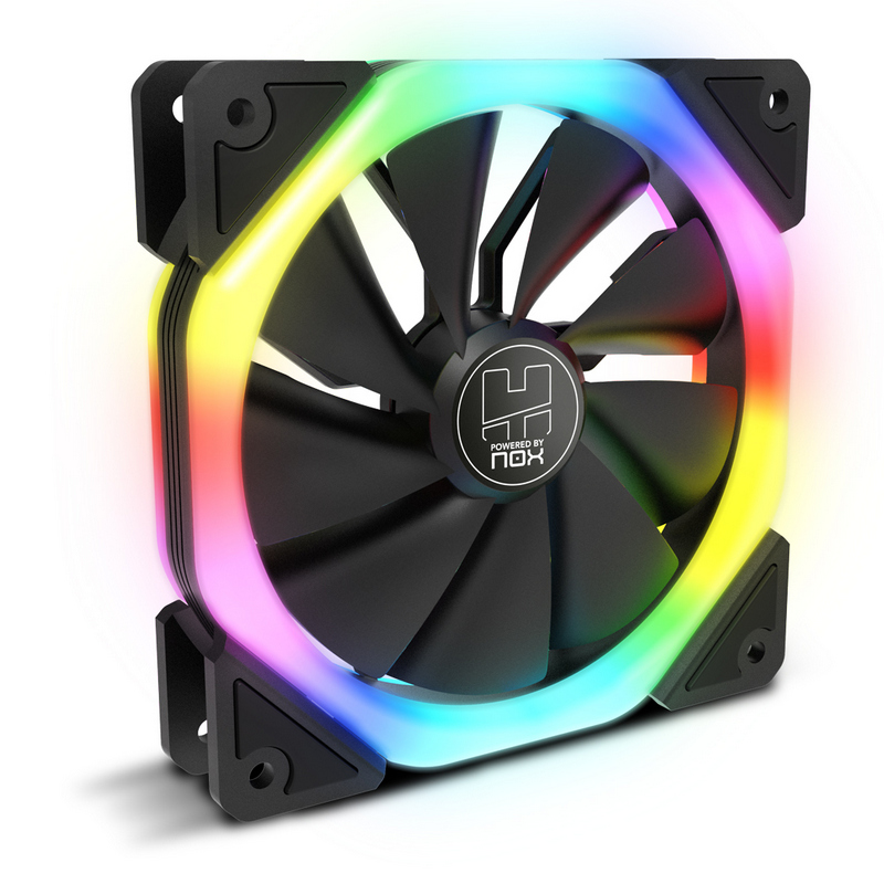 nox Ventilateur Nox Hummer S-FAN 120 mm ARGB double