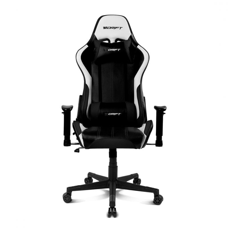 drift Drift DR175 Carbon Chaise Gaming Black White