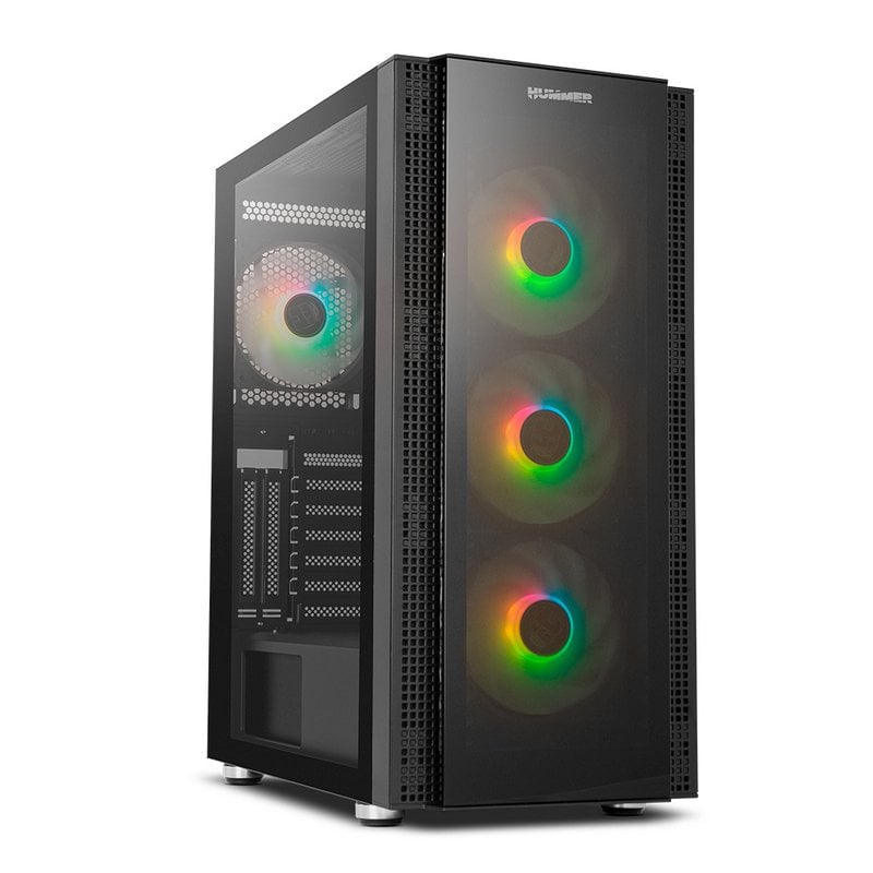 nox Nox Hummer Horus ARGB E-ATX Verre Trempé USB 3.0 Black