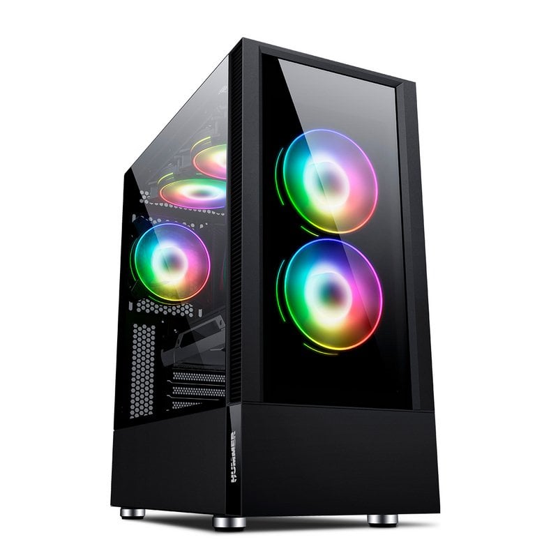 nox Hummer Nemesis ARGB Verre Trempé USB 3.0 Black