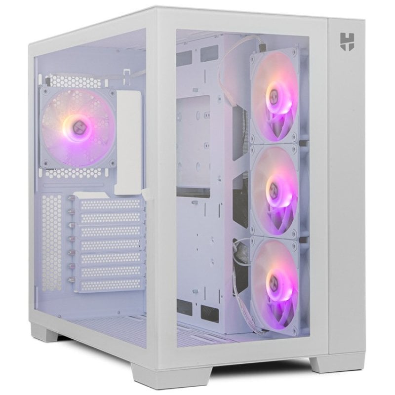 nox Nox Hummer Astra ARGB Verre Trempé USB 3.0 White