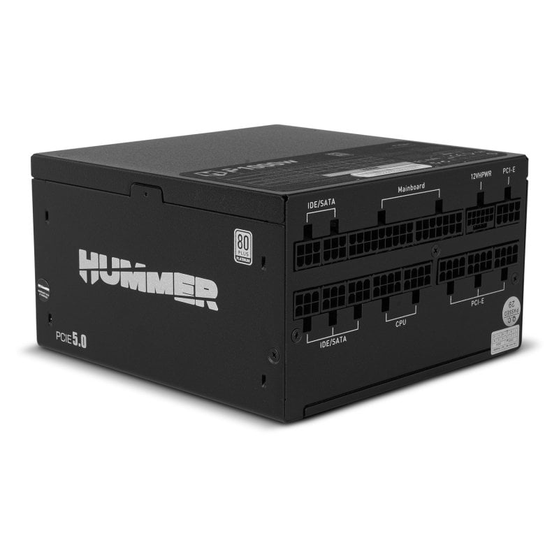 nox Alimentation NOX Hummer P 1000W PCIE 5.0 ATX 3.0 80 Plus Platinum