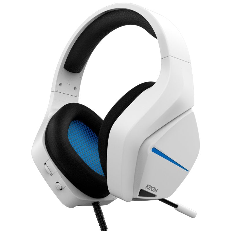 krom Casque de jeu Krom Kopa Move White
