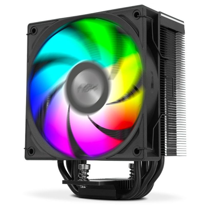 nox Ventilateur CPU Nox HUMMER H-500 ARGB avec écran LCD 120 mm Black