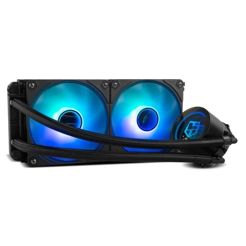 nox Refrigeración Líquida NOX Hummer M-240 ARGB 240mm 2 Ventiladores Black