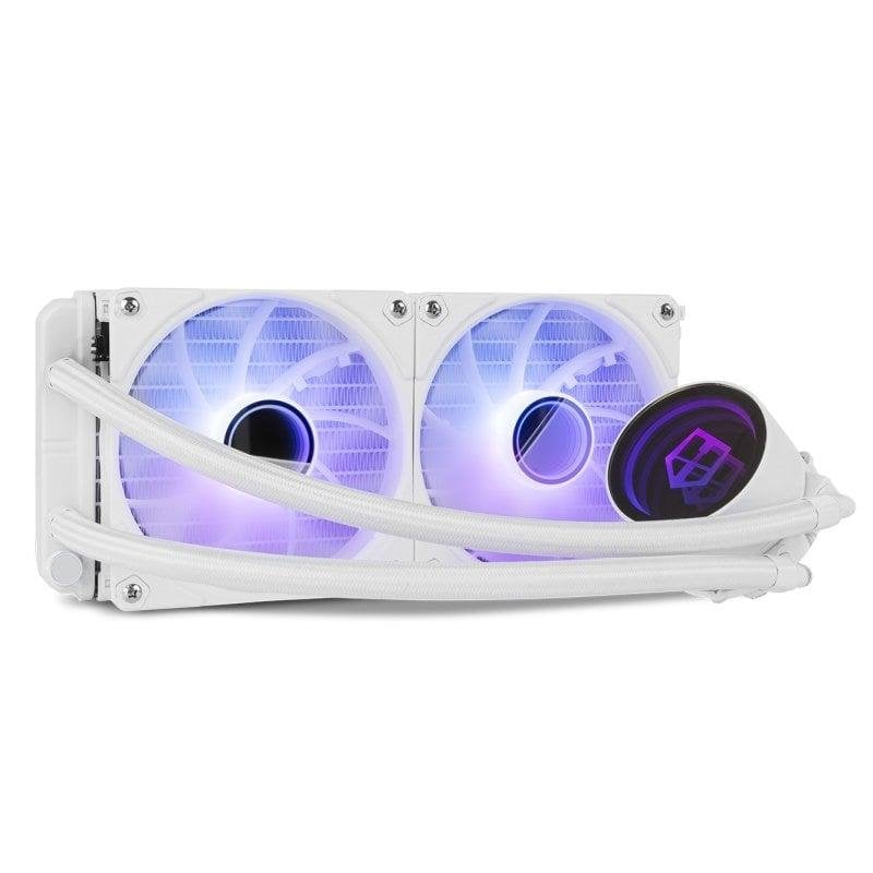 nox Refrigeration Liquide NOX Hummer M-240 ARGB 240mm 2 Ventilateurs White