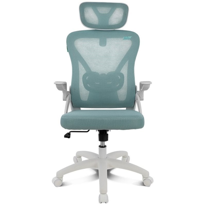 drift Chaise gaming Drift DRAIR35 ergonomique turquoise dossier maille base nylon 120 kg