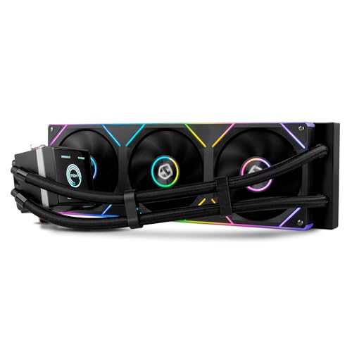 nox Refrigeración Líquida NOX Hummer M-360 LCD 360mm 3 Ventiladores ARGB