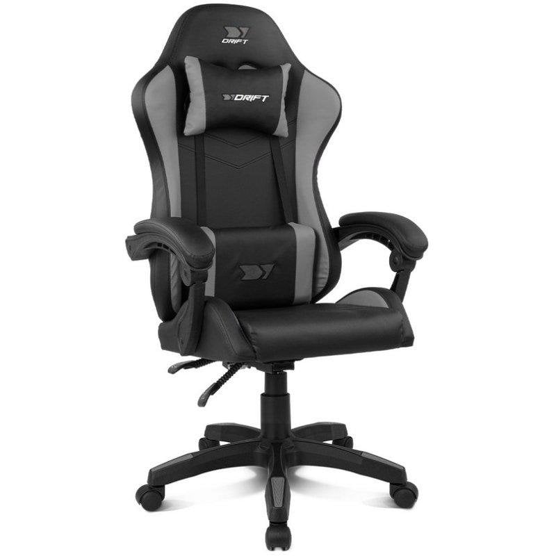 drift Chaise Drift DR35 Gaming Noire Grise Repose-bras Coussin Ergonomique