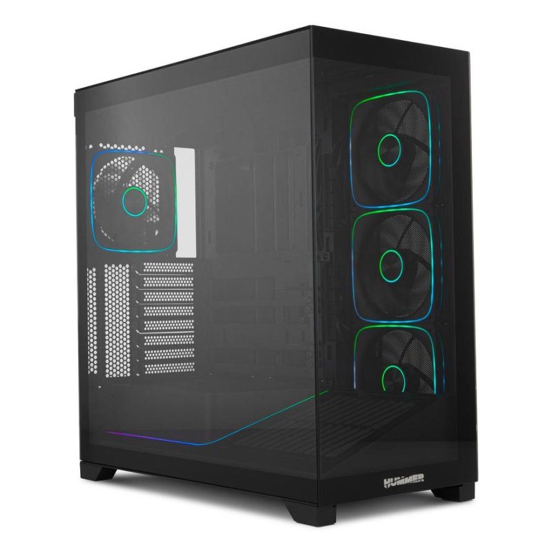 nox Boîtier PC NOX Hummer BLADE ATX ARGB Verre Trempé Black