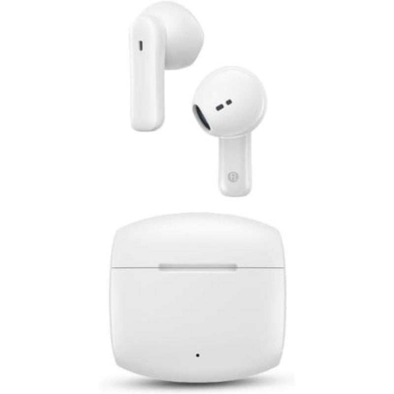 spc Écouteurs SPC Ether 3 Buds sans fil Bluetooth double connexion USB-C blancs