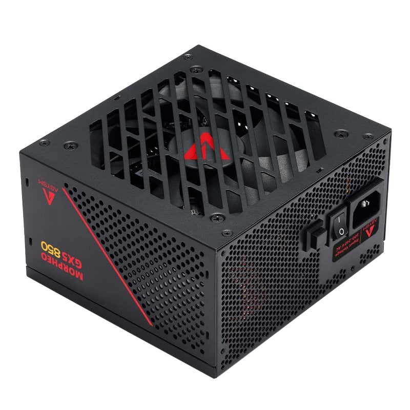 abysm Morpheo GX5 850W unité d'alimentation d'énergie 20 4 pin ATX ATX Black, Red