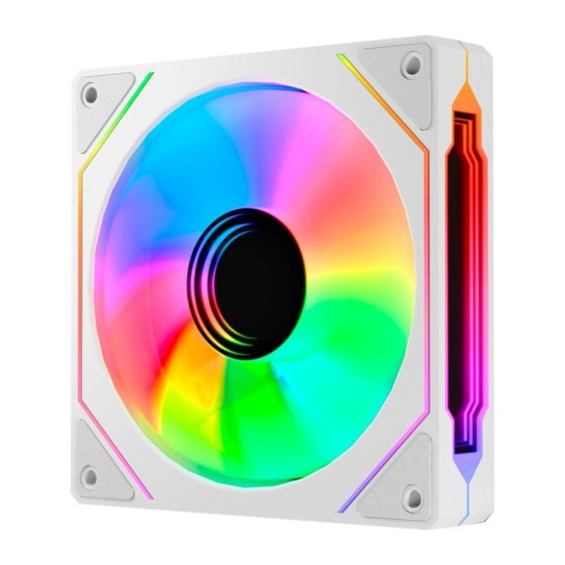 abysm Refroidissement Air ABYSM ARCLIGHT 3.0 ARGB White 120 mm PWM RGB White Silencieux