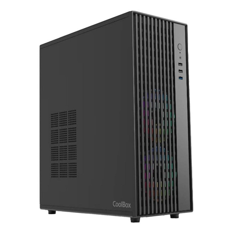 coolbox Boîtier ATX Coolbox A850 USB-C 3.2 Gen1 Black