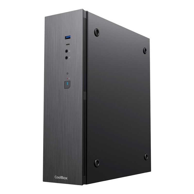 coolbox Carcasa Coolbox T370 Perfil bajo USB-C 3.2 Gen1 Fuente 300W 80 Bronze