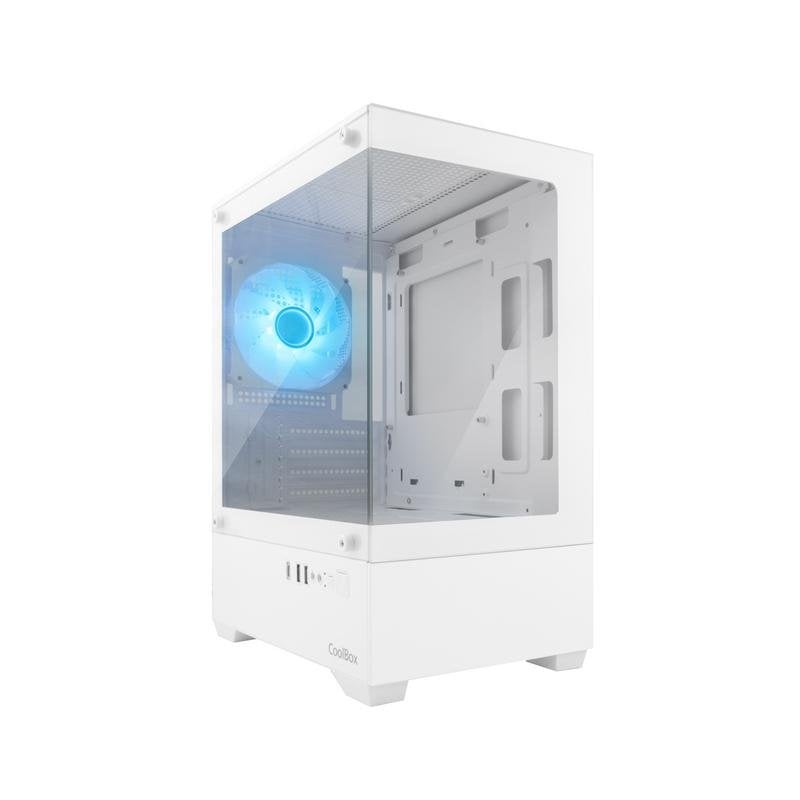 coolbox Carcasa Coolbox GM200 Vision Lite White USB-C 3.2 Gen1