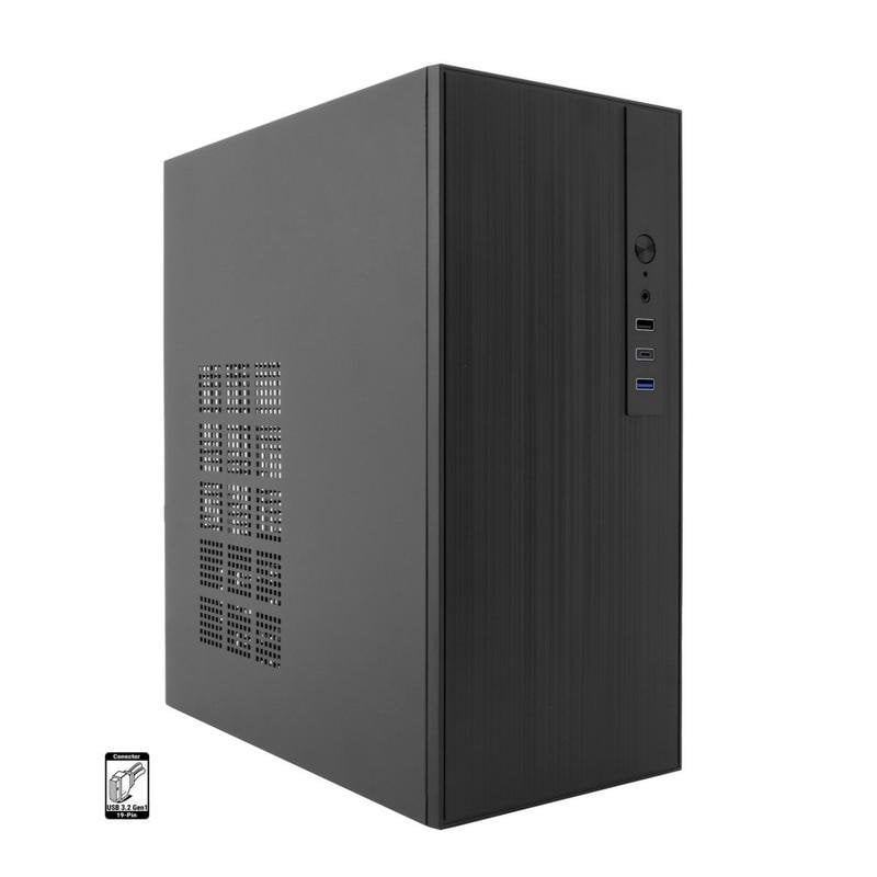 coolbox Boîtier PC CoolBox M460 Micro ATX USB-C 3.2 Gen1 sans alimentation
