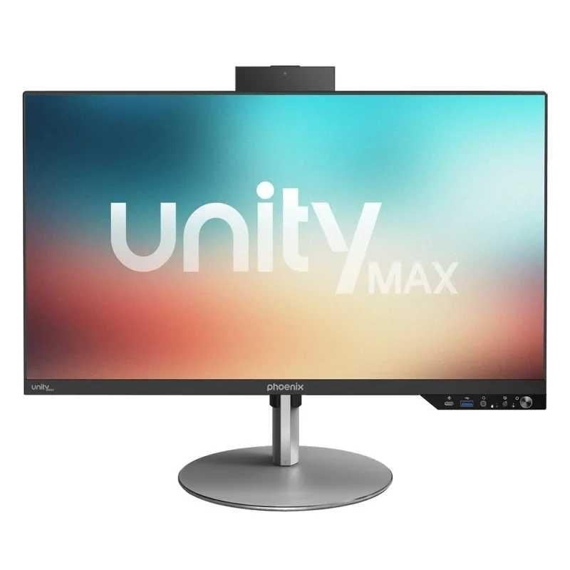 Phoenix PC Tout-en-un Phoenix Unity Max Intel Core i5-14e 16Go 1 To SSD 23.8 Windows 11 Pro Black