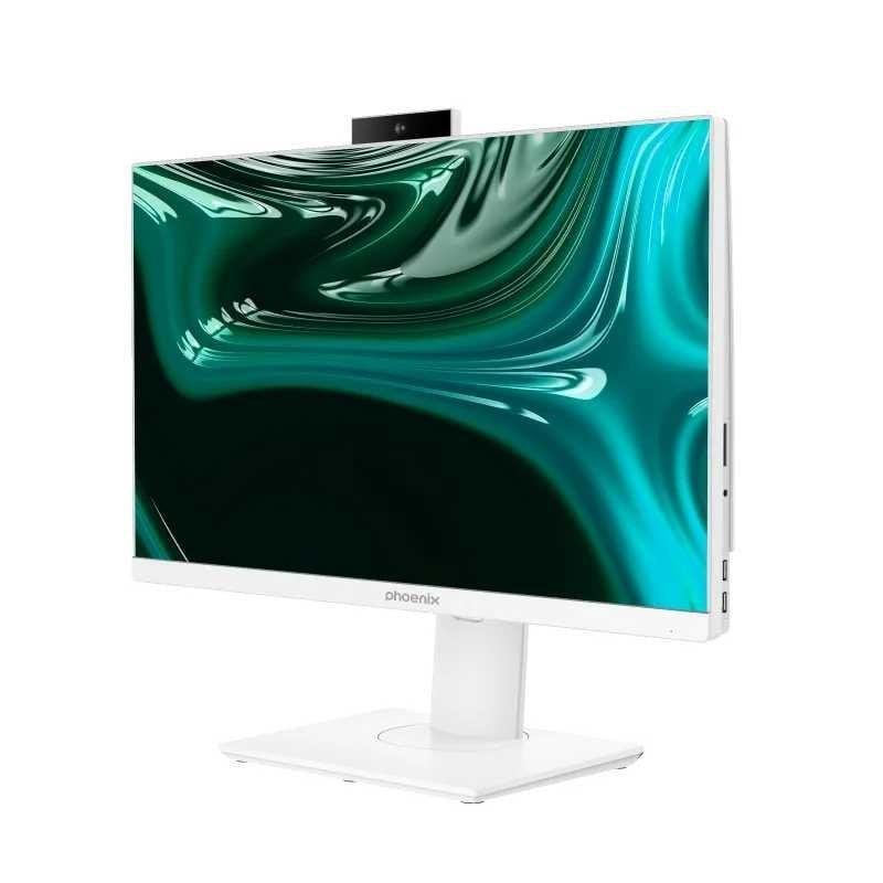 Phoenix PC Tout-en-un Phoenix Unity Intel Core i5-14400 16Go 500 Go SSD UHD 730 23.8 Windows 11 White Webcam Hauteur Ajustable Rotatif