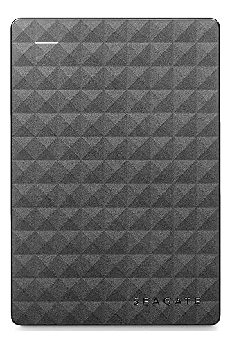 Seagate Expansion Portable, 2 To, Disque dur externe HDD, USB 3.0 pour PC Portable et Mac et services Rescue valables 2 ans (STEA2000400)