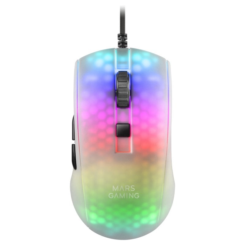 mars-gaming Mars Gaming MMRW Gaming Mouse RGB Chroma 12800 DPI White