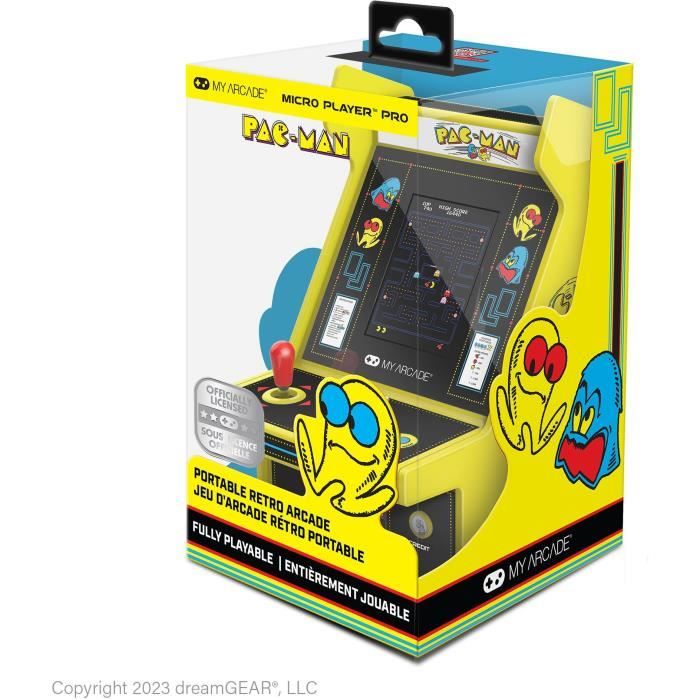 Console Retrogaming - My Arcade - Micro Player PRO Pac-Man - Ecran 7cm Haute Resolution