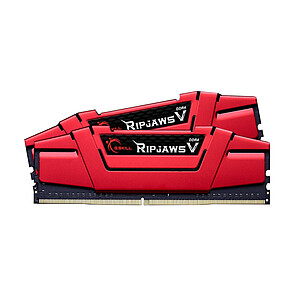 G Skill RipJaws 5 Series Red 16 Go 2x8Go DDR4 2400 MHz CL15
