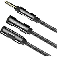 CABLE AUDIO REPARTITEUR JACK 3,5 MM M 2F 0,15M