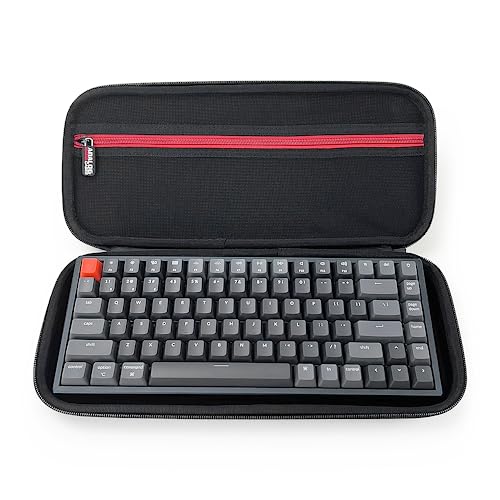 Analog Cases Étuis pour Clavier mécanique - Étui Rigide Unison Ultra léger, Noir, Keychron K2 Razer BlackWidow V3, Étui Rigide