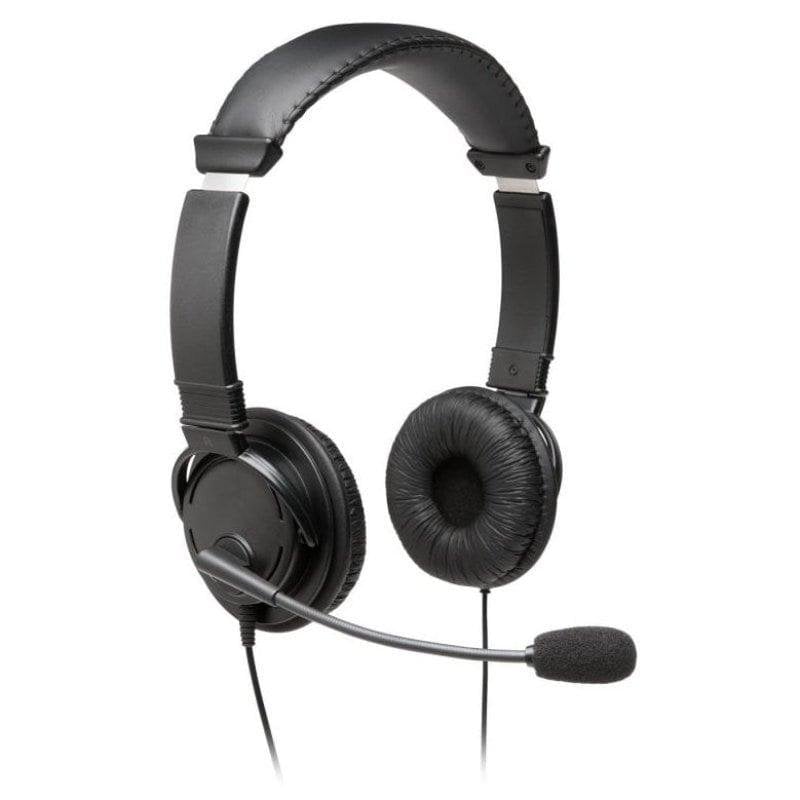 Kensington Casque Kensington Hi-Fi avec Microphone, Filaire, Connexion 3,5 mm, Black