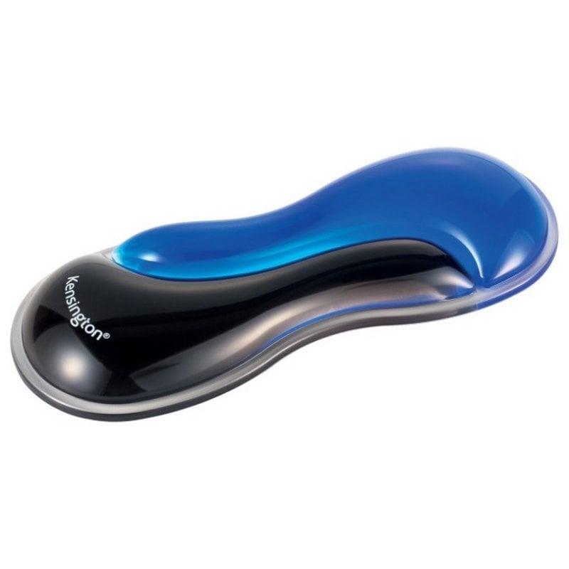 Kensington Repose-poignet fin en gel Kensington Slim Duo pour souris trackball - Blue