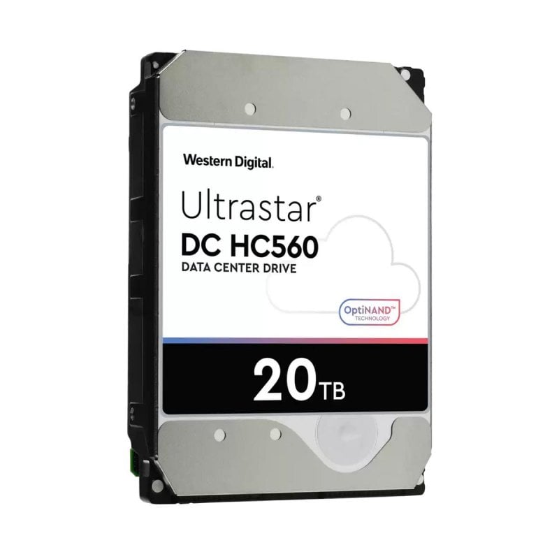 western-digital Disque Dur Western Digital Ultrastar DC HC560 20TB HDD 7200rpm SAS Serveur Haute Fiabilité